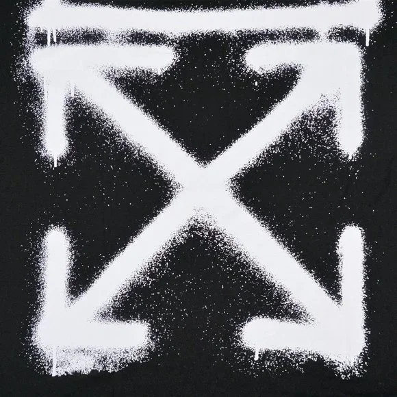 New With Tags Off-White Spray Marker Logo Short-Sleeve T-Shirt Men's XL - Picture 6 of 13